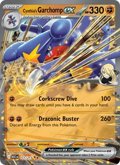 Cynthia's Garchomp ex